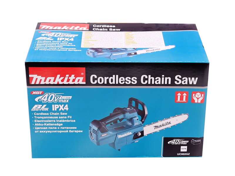 Makita UC002GZ - Elettrosega a batteria - Lama da 25cm - SENZA BATTERIE E CARICABATTERIE
