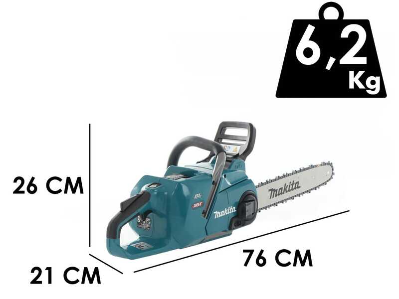 Makita UC015GZ - Elettrosega a batteria - Lama da 35cm - SENZA BATTERIA E CARICABATTERIE
