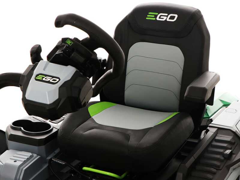 EGO Z6 ZERO TURN ZT4201E-S -Trattorino tagliaerba a batteria - 56V - 15Ah - Raggio zero