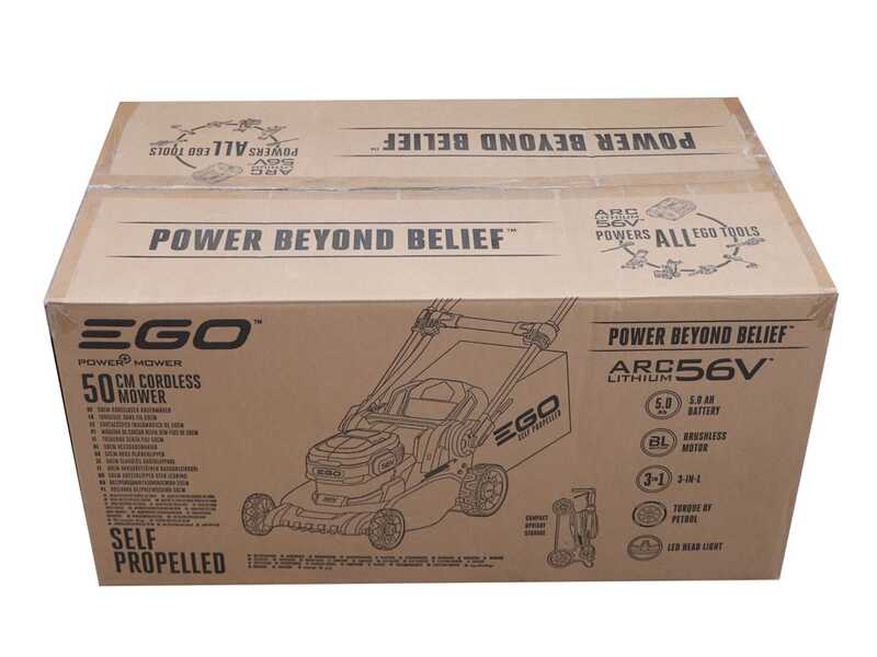 EGO LM2021E-SP - Rasaerba a batteria - con batteria 56V - 5Ah