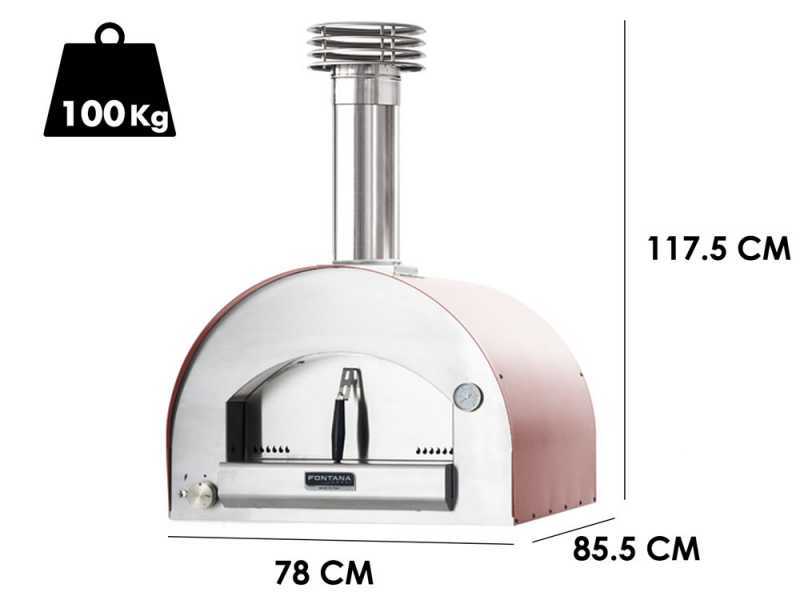 Fontana Margherita Rosso - Forno a gas