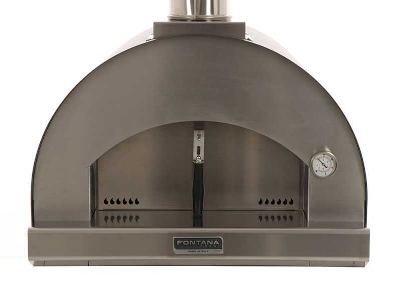 Fontana Margherita INOX - Forno a legna