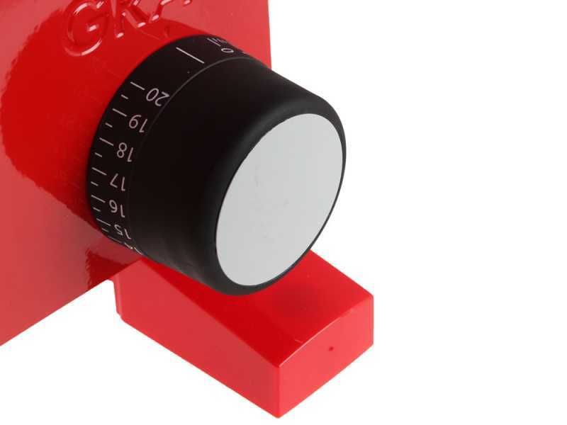 Graef SKS 100 TWIN Rossa - Affettatrice con lama da 170 mm