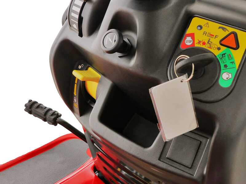 Troy Bilt Bronco 107T-S - Trattorino rasaerba - trasmissione continua CVT - scarico laterale
