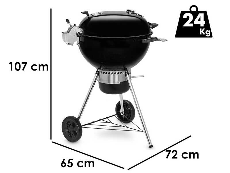 Weber Master Touch Premium SE E-5775 BLK - Barbecue a carbone