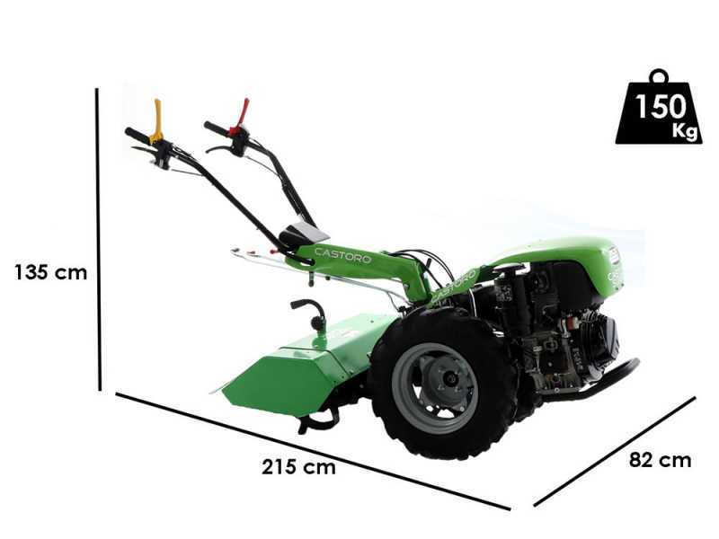 Lampacrescia MGM Castoro Super - Motocoltivatore diesel - Kohler Lombardini 441cc