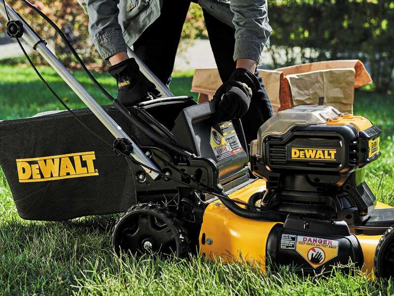 Rasaerba a batteria DeWalt DCMWSP564N-XJ - 2 BATTERIE DA 18V 5AH