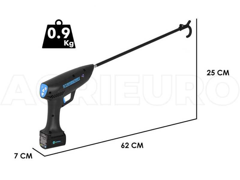 Scuotitore mirtilli elettrico Campagnola Starberry MD2 - 3 Batterie 14.4V 2.5AH