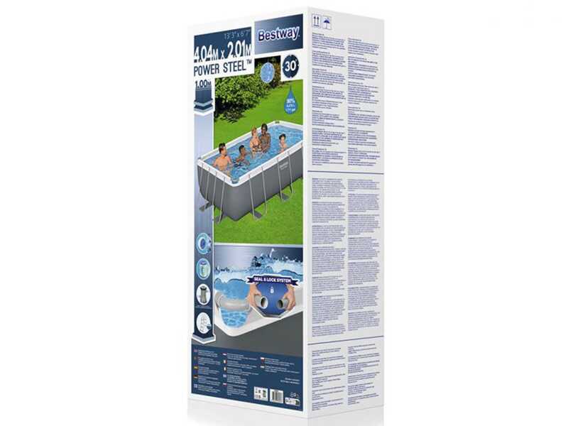 Bestway Power Steel 56441 - 404x201x100 cm - Piscina fuori terra