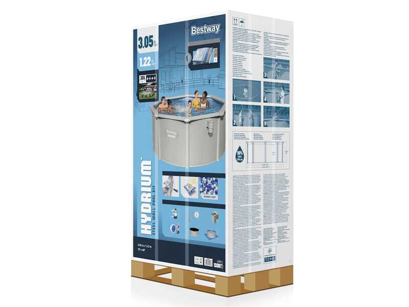 Bestway Hydrium 56566 - &Oslash;305x122 cm - Piscina Rotonda