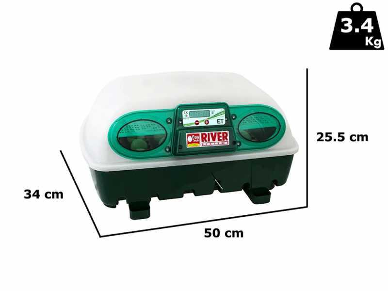River Systems ET 24 - Incubatrice per uova manuale - 24 uova