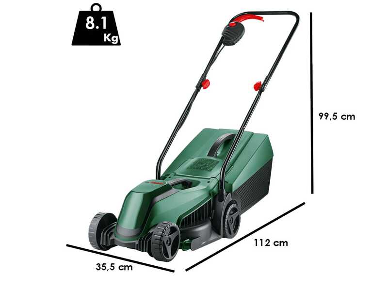 Bosch EasyMower 18-32-200 - Tagliaerba a batteria - 18V/4Ah - Taglio 32 cm