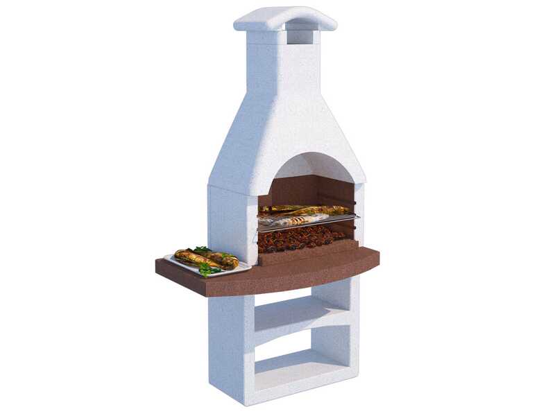 Linea VZ Treviso - Barbecue in muratura a carbone