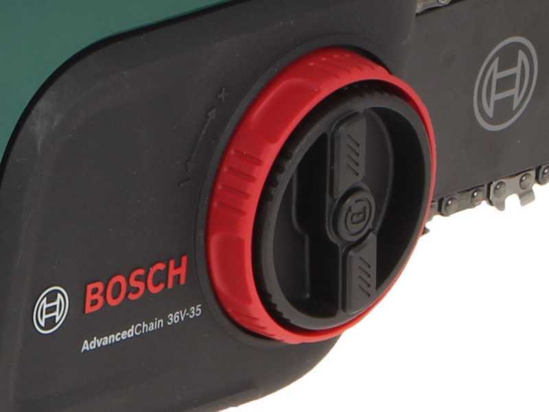 Bosch AdvancedChain 36V-35-40 - Elettrosega a batteria da taglio - SENZA BATTERIA E CARICABATTERIA