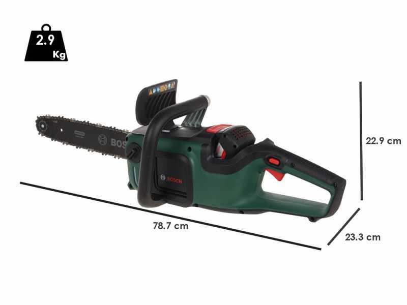 Bosch AdvancedChain 36V-35-40 - Elettrosega a batteria da taglio - SENZA BATTERIA E CARICABATTERIA