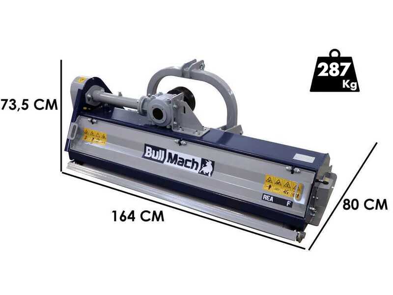 BullMach Rea 145 F - Trinciaerba per trattore - Serie media