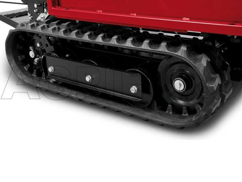 GINKO TR 660 - Motocarriola cingolata cassone dumper - Portata 500Kg