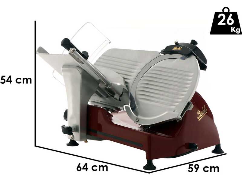 Berkel Pro Line XS30 red - Affettatrice con lama in acciaio cromato da 300 mm