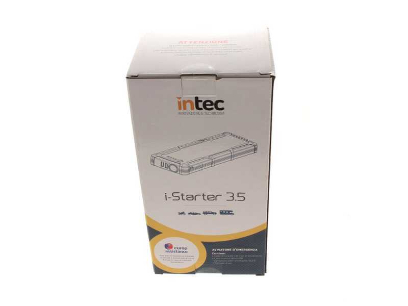 Intec i-Starter 3.6 - Avviatore d'emergenza - alimentatore 12 V