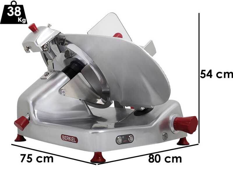 Berkel essentia gravit&agrave; BEG350B  - Affettatrice con lama in acciaio cromato da 350mm