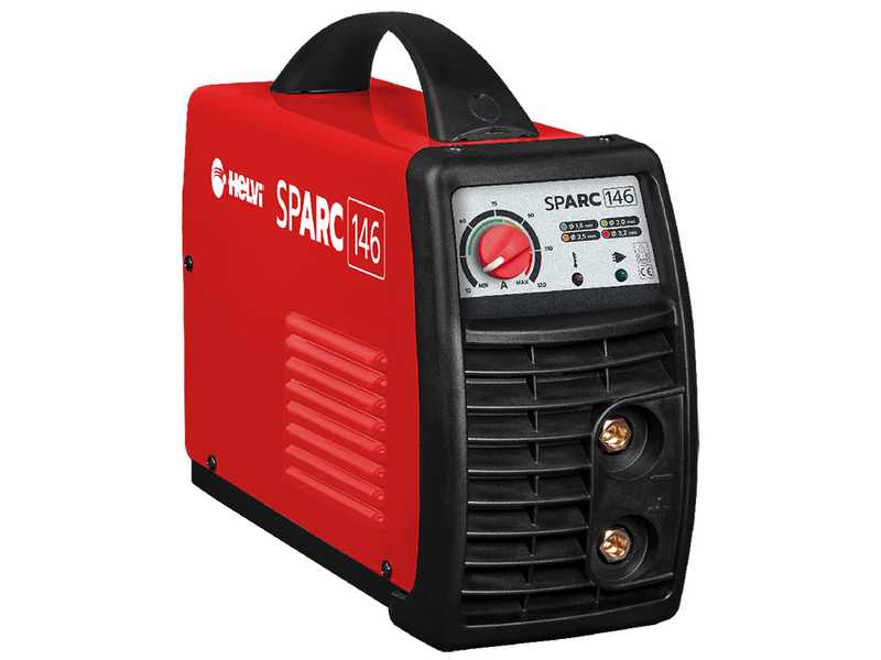 Helvi Sparc 146  - Saldatrice Inverter (MMA) + Kit, corrente continua (DC)