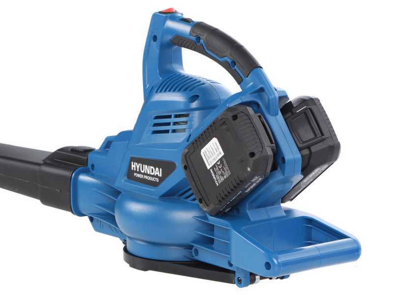Hyundai LGB777-5 - Soffiatore aspiratore a batteria - 2 batterie da 20V 4Ah