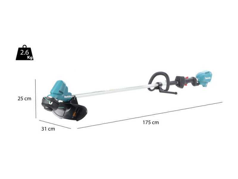Makita DUR190LZX3 - Decespugliatore a batteria - 18V - SENZA BATTERIE E CARICABATTERIE