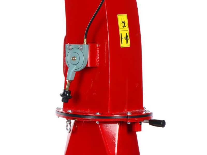GeoTech Pro WS52RS - Biotrituratore a trattore - Con rulli di trascinamento a controllo idraulico