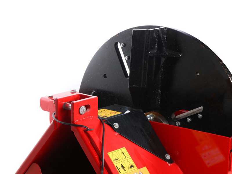 GeoTech Pro WS102RS - Biotrituratore a trattore - Con rulli di trascinamento a controllo idraulico