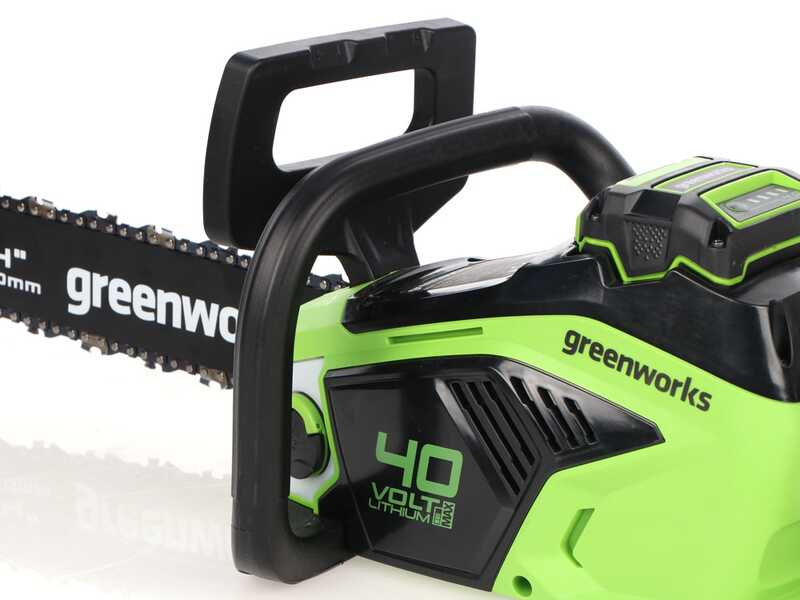 Greenworks GD40CS15K4 - Elettrosega a batteria 40V 4Ah - Lama da 35cm