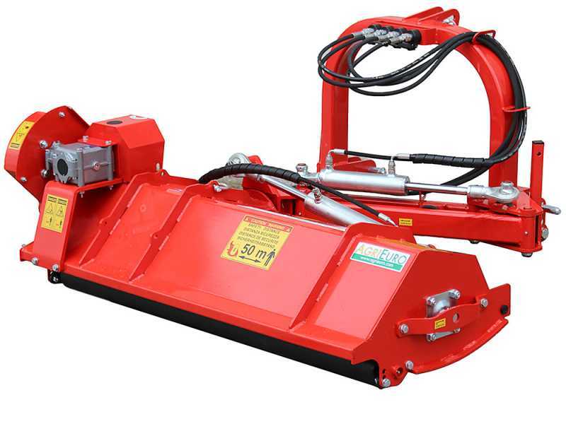Trincia argini laterale per trattore Fu Special 138 - Serie leggera - Presa di forza antioraria (Rotazione a sinistra)