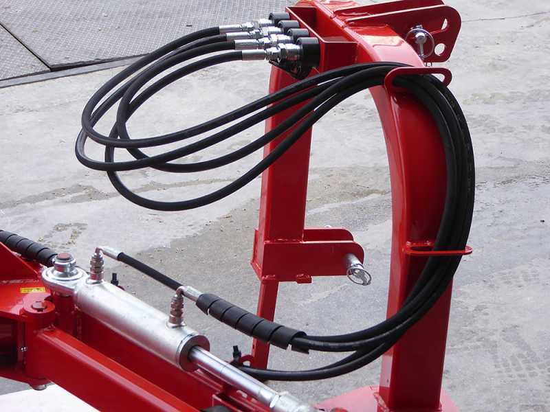 Trincia argini laterale per trattore Fu Special 164 M - Serie medio-leggera - Presa di forza antioraria (Rotazione a sinistra)