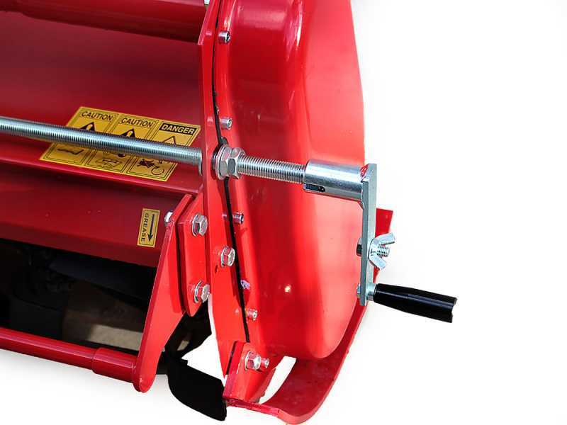 Zappatrice per trattore RS 145 - Serie medio-leggera - Spostamento manuale - Presa di forza antioraria (Rotazione a sinistra)
