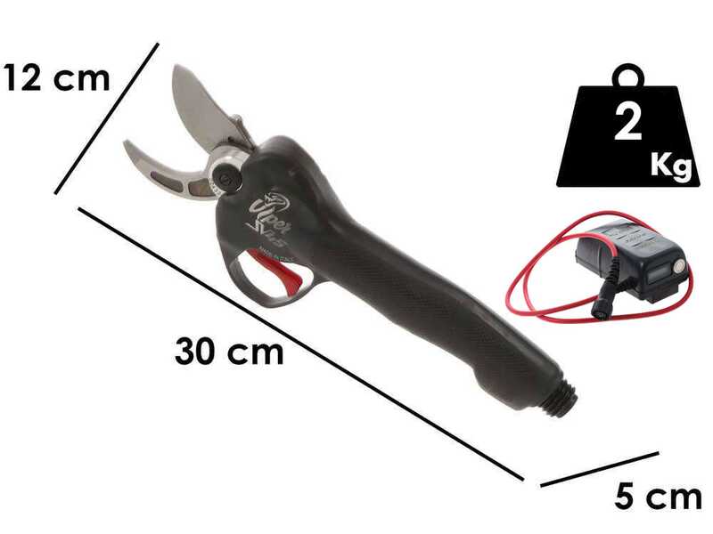 Zanon Viper SV 45 - Forbice elettrica da potatura su asta - 50.4V 3.2 Ah  - 100 cm
