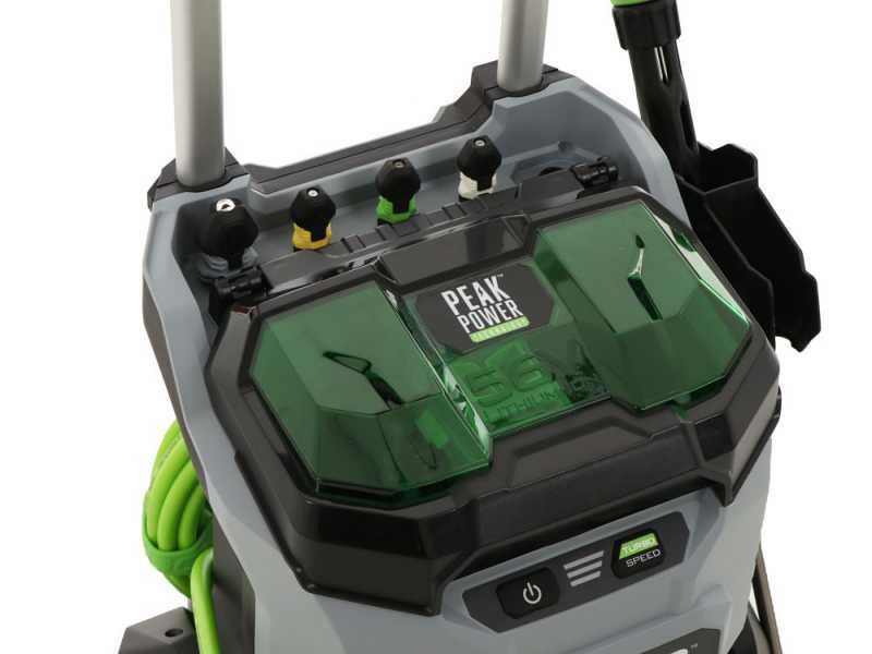 EGO HPW2000E - Idropulitrice a batteria - 180 bar - 6.5 l/min - 56V - SENZA BATTERIA E CARICABATTERIE