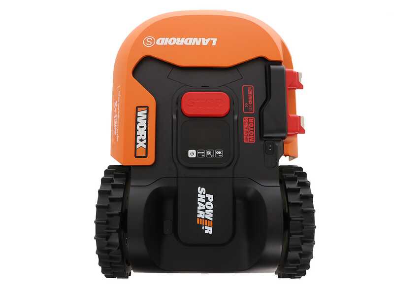 Worx Landroid S400 WR184E - Robot tagliaerba con perimetro - 400m2