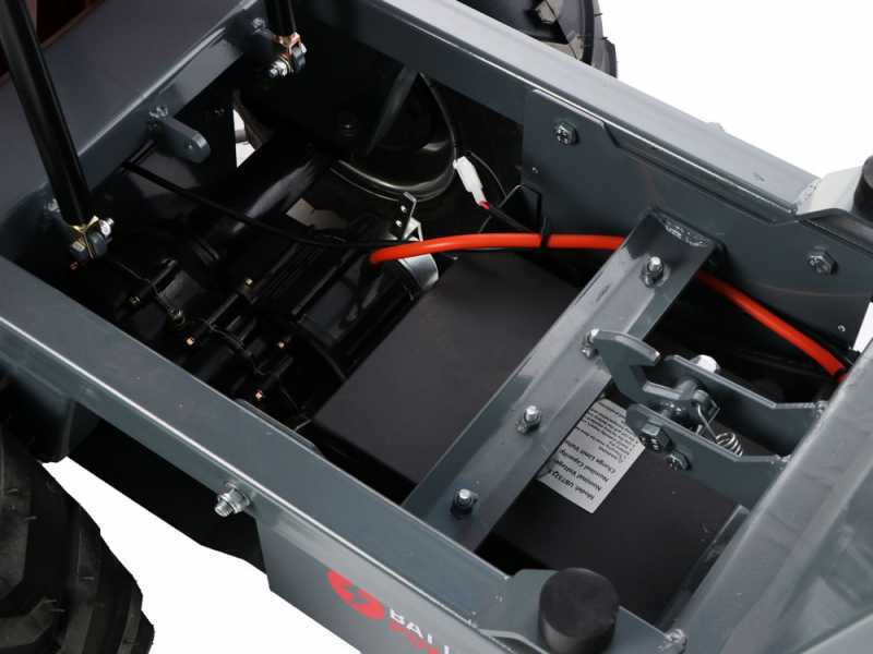 Blue Bird WB 500EB - Carriola a batteria 48V 32Ah con cassone estendibile
