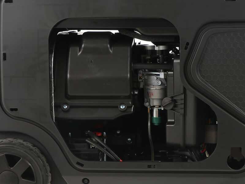 GeoTech Pro PTGA 7500 - Generatore di corrente ad inverter silenziato carrellato 5,8 kW - Continua 5,5 kW Monofase