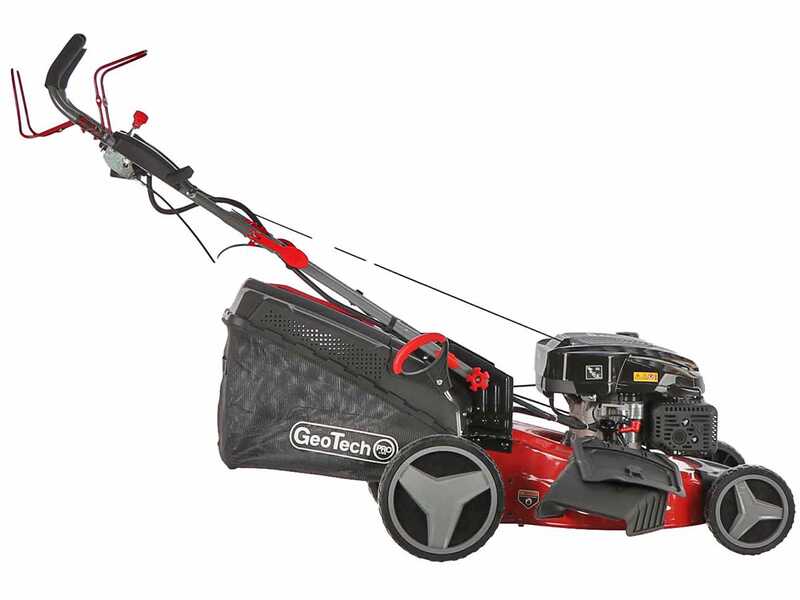 GeoTech Pro S53-225 BMSGW ES - Tagliaerba trazionato 4in1 - Avviamento elettrico