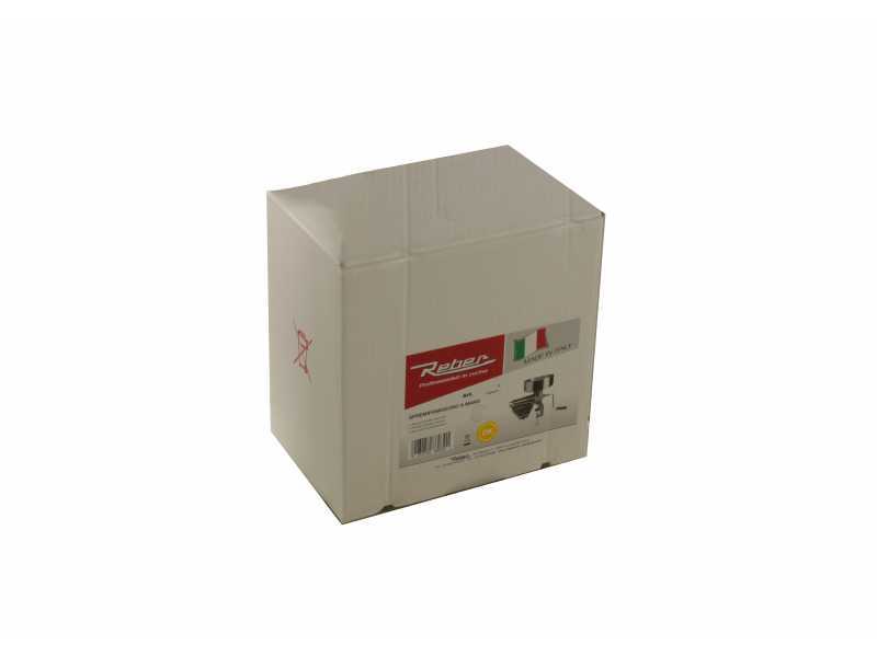 Reber 8501 N - Passapomodoro Manuale N.5 - Imbuto e Sgocciolatoio in Plastica