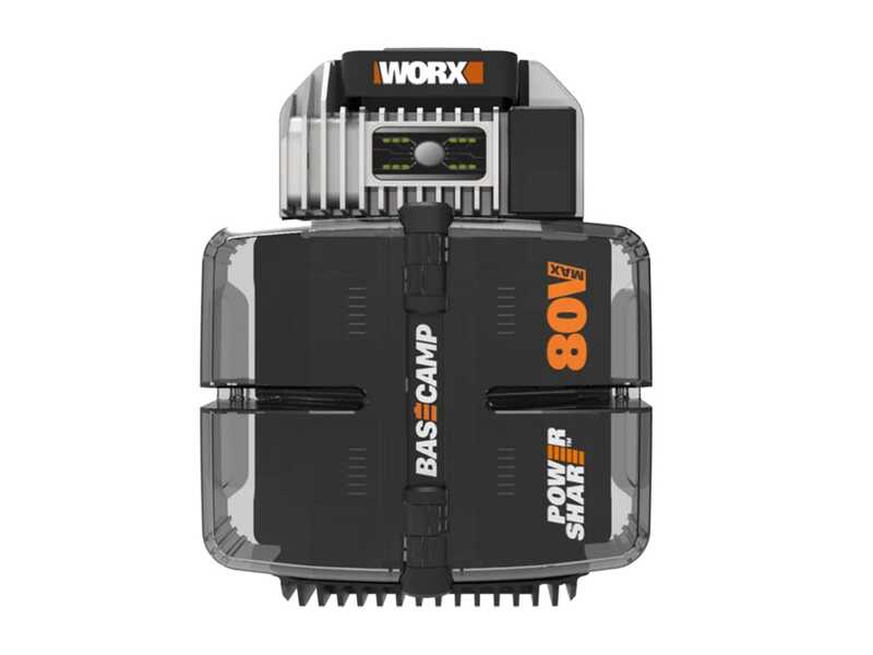 Worx Nitro WG572E - Soffiatore a zaino a batteria - 4 batterie da 20V 4Ah