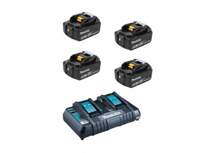 Makita DLM533 - Tagliaerba semovente a batteria - 4x18V/5Ah - Taglio 53 cm