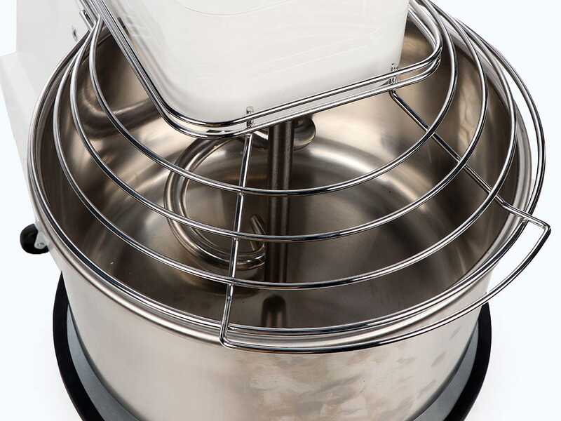 Impastatrice a spirale sollevabile Mixer 500 S Deluxe - Da 4 Kg 1 velocit&agrave;