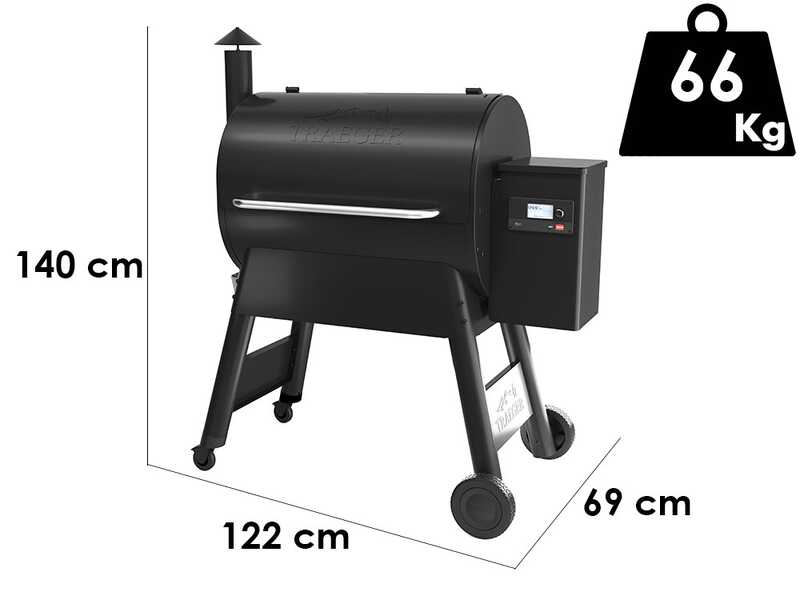 Traeger Pro 780 Black - Barbecue a pellet