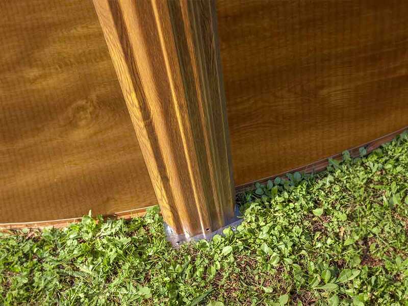 Gre Pacific Rotonda &Oslash;300 x 120 cm - Piscina fuori terra in acciaio