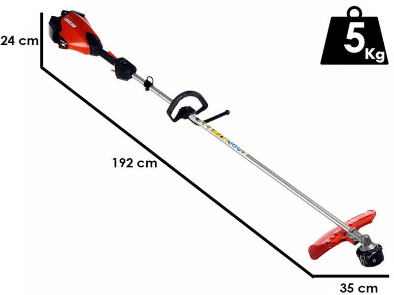 ECHO DSRM-2600L - Decespugliatore a batteria - SENZA BATTERIA E CARICABATTERIE