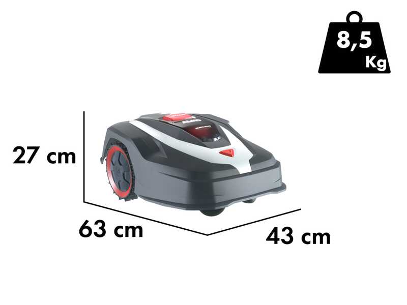 AL-KO Robolinho 550 W Comfort - Robot tagliaerba - Con cavo perimetrale