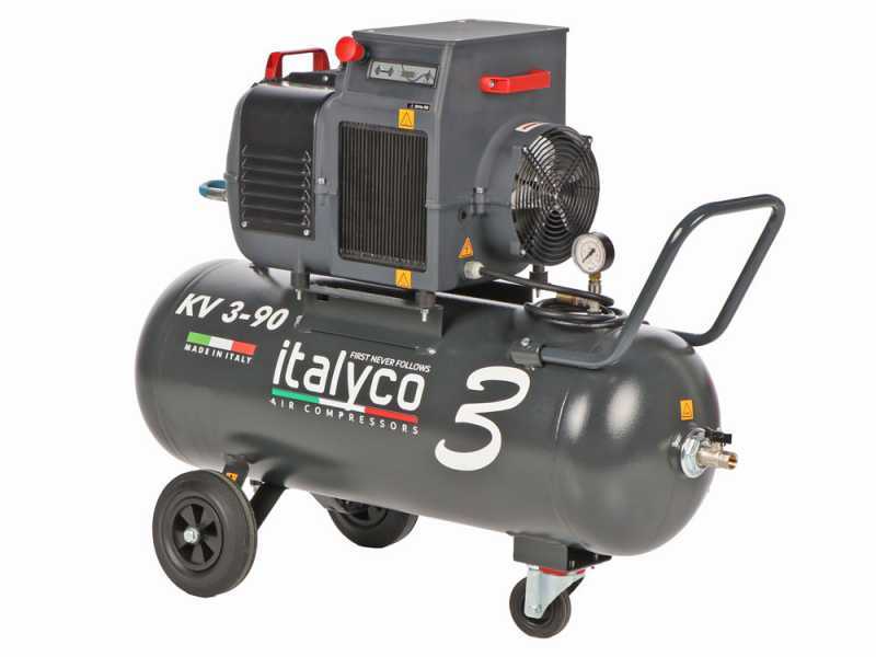 Italyco KV 3/90 T - Compressore rotativo a vite - Pressione max 10 bar