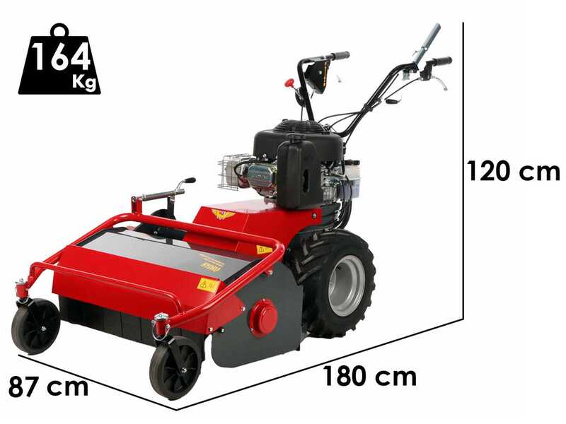 Meccanica Benassi TR 800 Hydro - Trinciaerba professionale a martelli - B&amp;S 3125E