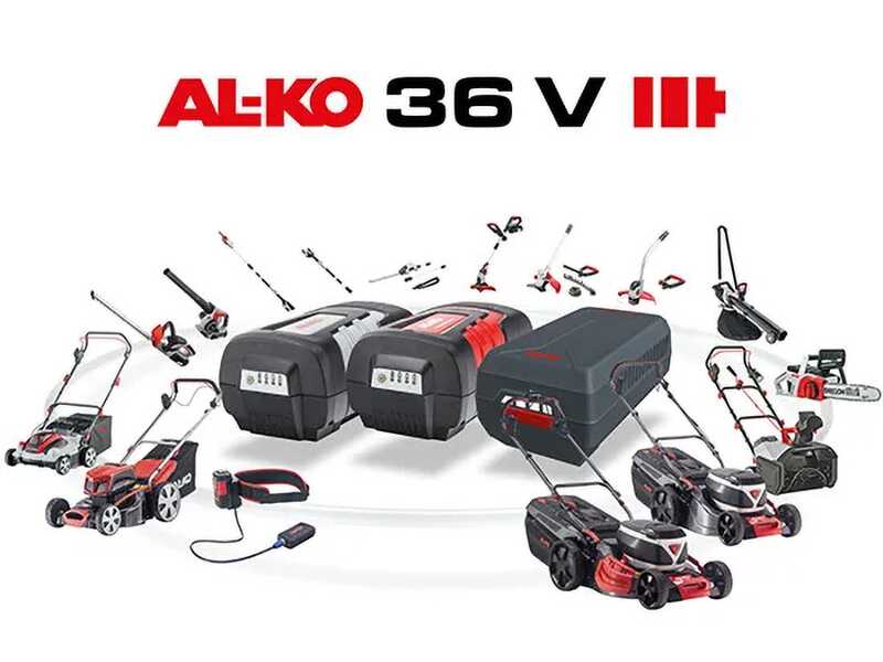 AL-KO Energy Flex 42.9 Li - Tagliaerba a batteria - Taglio 42 cm - 36V/4,0Ah